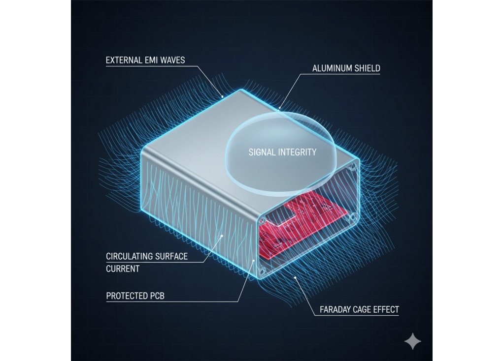 EMI Shielding 101: Protecting Sensitive 3C Circuits with Aluminum 6061